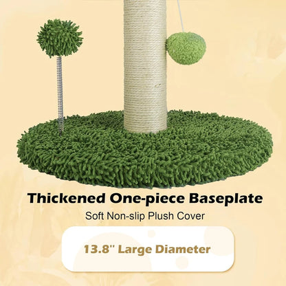 Interactive Cat Scratch Post