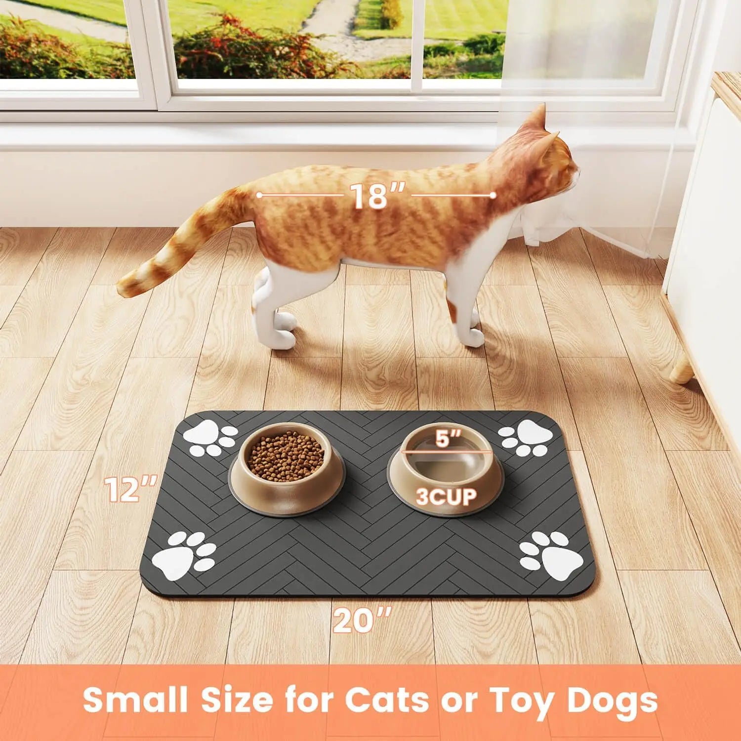 PawPlush Feeding Mat