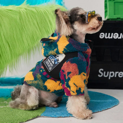 Thickened Camo Dog Clothes