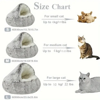 Furry-Hug Nest - Pet Bed