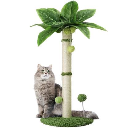Interactive Cat Scratch Post