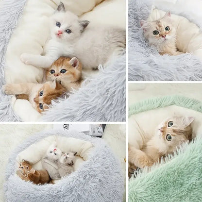 Furry-Hug Nest - Pet Bed