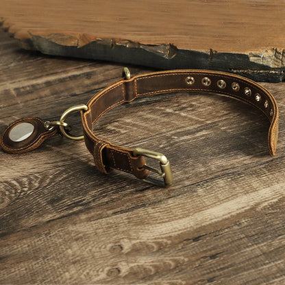 Genuine Leather Pet Collar