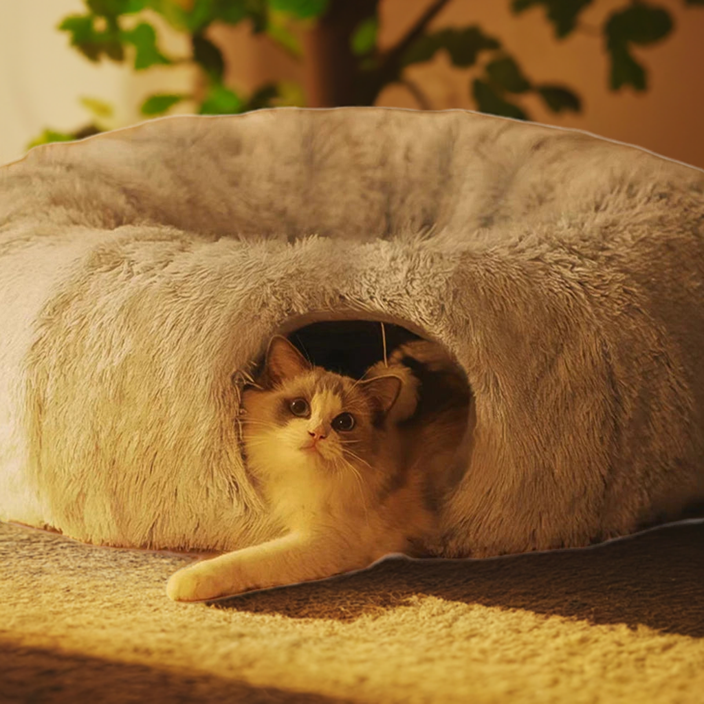 Winter Warm Cat Bed House